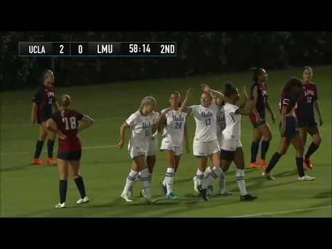 Highlights - W. Soccer at LMU (9-13-18)