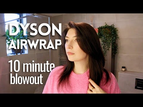 10 Minute Dyson Airwrap Routine on Frizzy/Wavy Hair