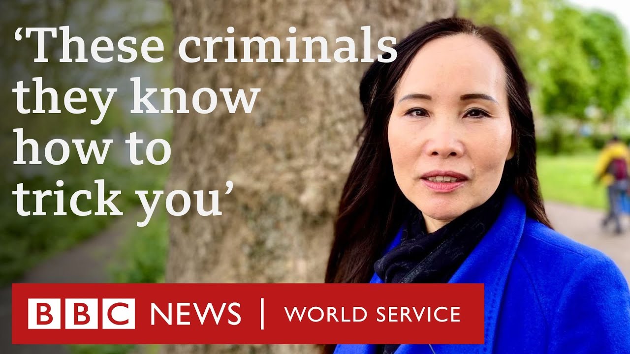 Scammed by the fake Chinese police - BBC Trending, BBC World Service - YouTube video featuring the word uniform