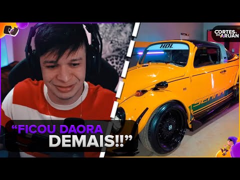 ARUAN REAGE: Terminei ! Veja como ficou o fusca mais bonito do Brasil (HENRIQUE CARVALHO)