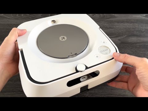 Wi-Fi Connected Braava jet m6 Robot Mop Unboxing