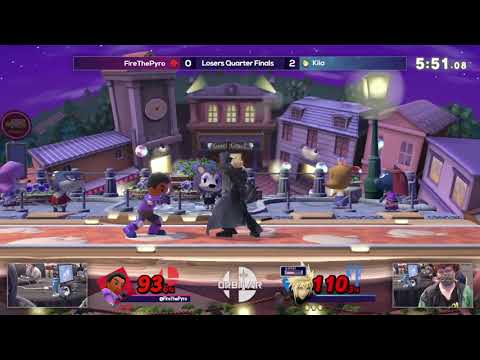 FireThePyro (Brawler) vs KILA (Cloud) - Orbitar 92 - Losers Quarters