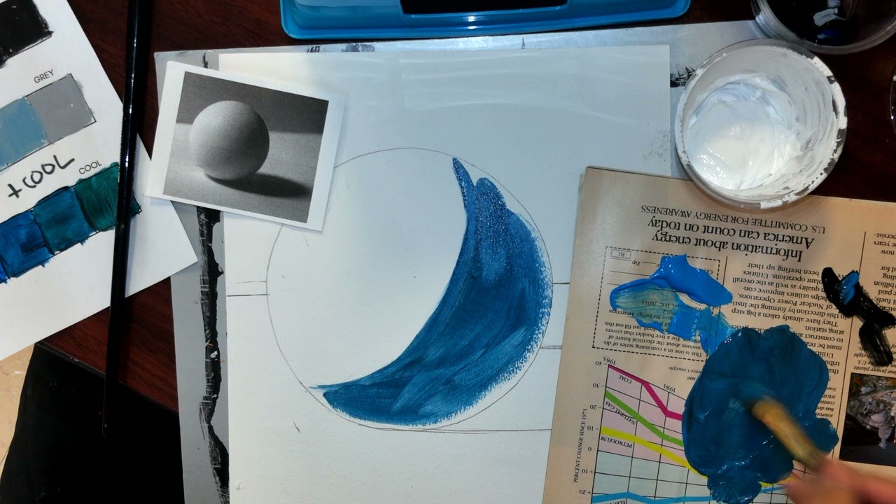 Sphere painting Part 1