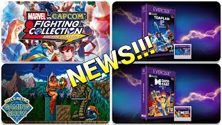 MvC2 Fighting Collection! New Evercade Carts! Rastan Saga 2!