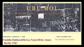 Coltrane Memorial Quintet - Jazzfest Berlin 1987 - Blues Minor