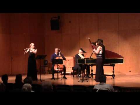 Telemann Tafelmusik Teil II Quartet for Flute, Oboe, Bassoon, and continuo