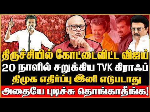🔴Journalist Mani Exclusive | திமுகவை மையமாக வச்சி செய்யும் அரசியல் 6 மாதம் தாங்காது | TVK | DMK