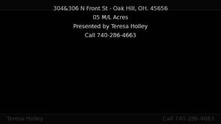 preview picture of video '304&306 N Front St OAK HILL OH 45656'