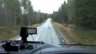preview picture of video 'Road #63 in Sweden on the JagaExperienceWorldTour.'
