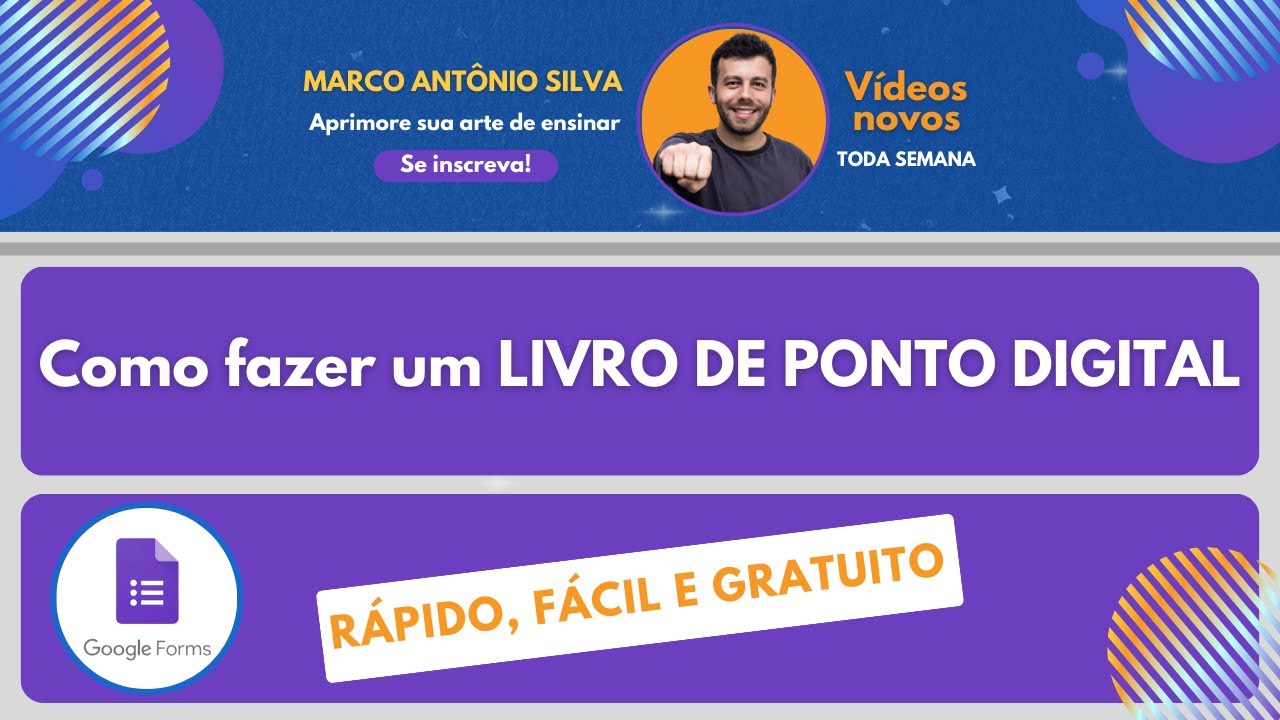 Como fazer um LIVRO DE PONTO DIGITAL - Rápido, Fácil e Gratuito