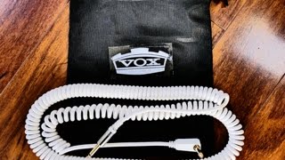 Video thumbnail for VOX COILED New Vintage Patch Cord Nice!! HD by birdmanbl