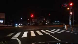 preview picture of video '【車載動画】 利根町～取手駅 夜間車窓'