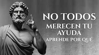 NUNCA AYUDES A ESTOS 15 TIPOS DE PERSONAS TÓXICAS | LECCIONES DE ESTOICISMO