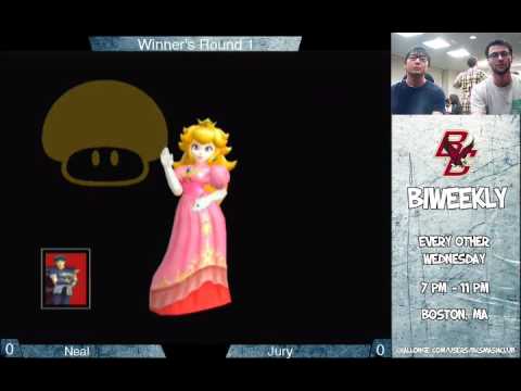 BC Biweekly 5: Winner's Round 1 - Neal (Marth) vs. Jury (Peach)