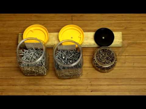 How To Organise Screws, Nails, Bolts & Nuts - D.I.Y. At Bunnings