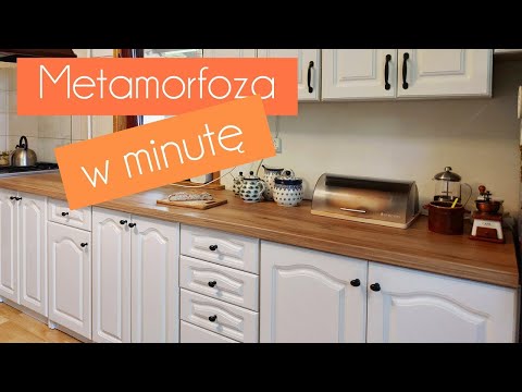 Malowanie mebli kuchennych w minutę DIY