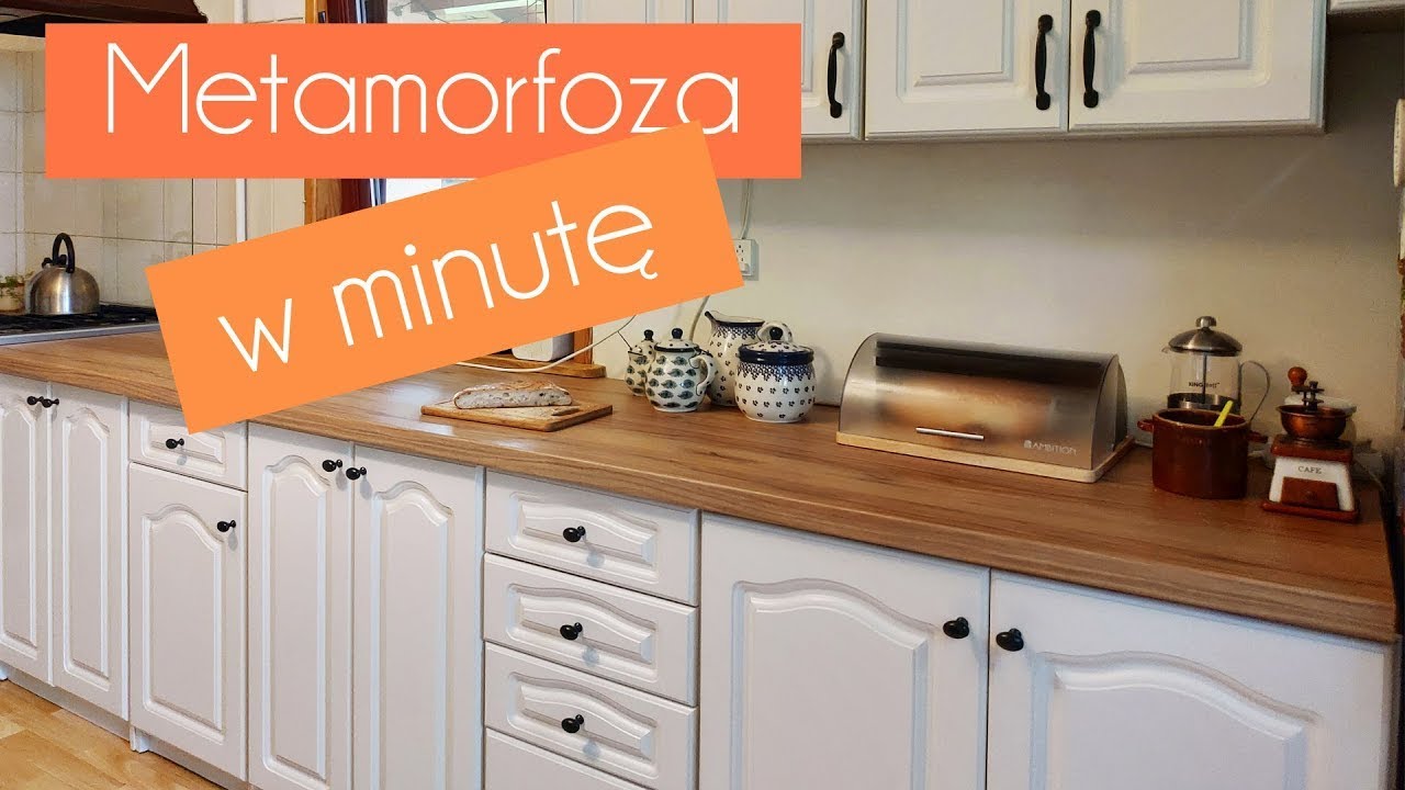 Malowanie mebli kuchennych w minutę DIY