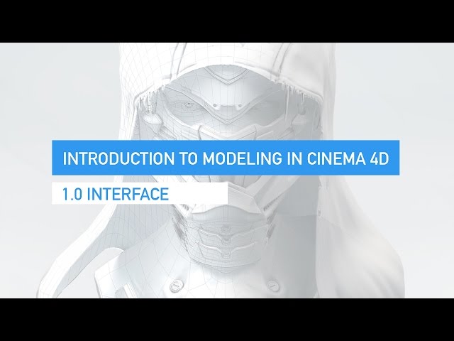 Intro to cinema 4d modeling