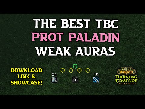 DevTanks TBC Prot Paladin Weak Auras & Download!