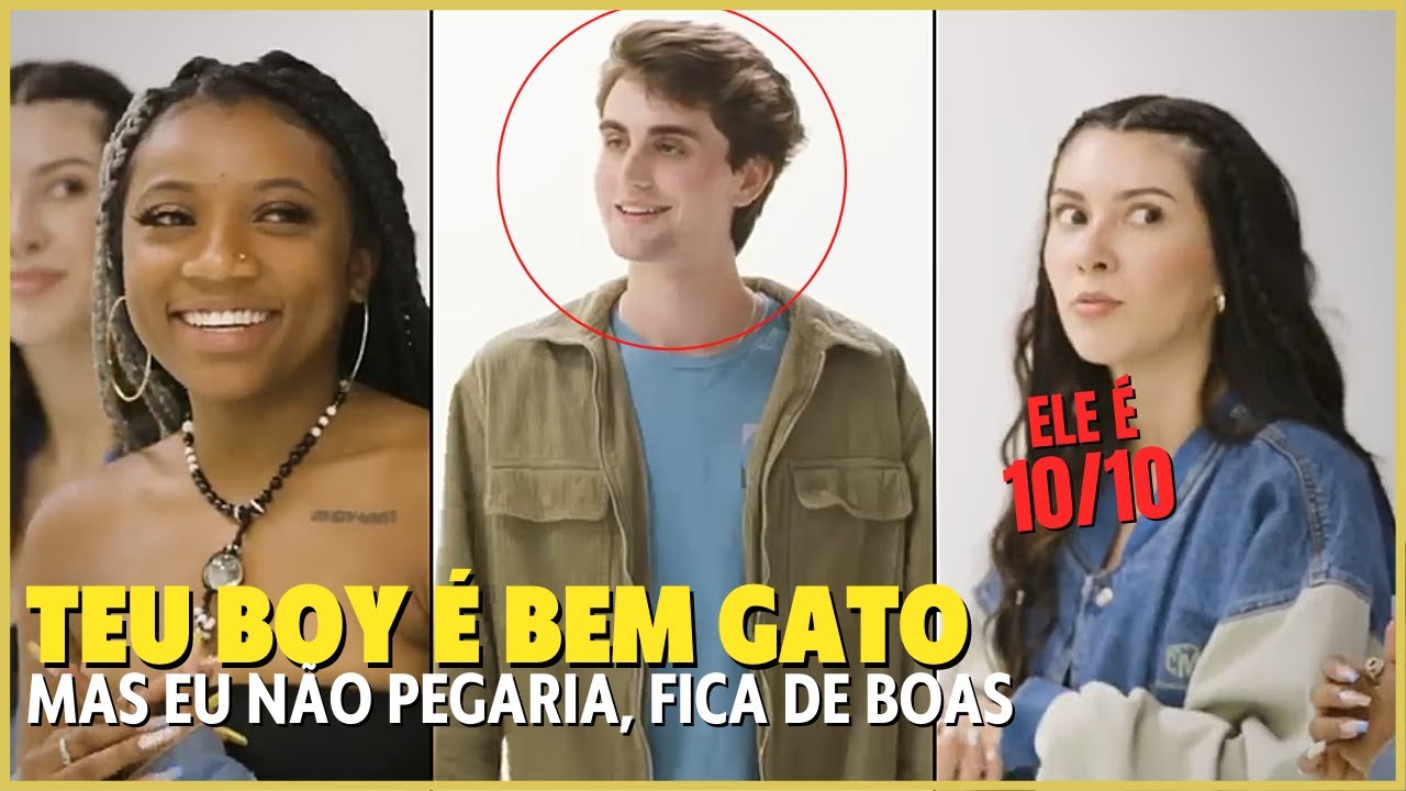 QUAL NAMORADO É O MAIS BONITO? | Homens são mais honestos? (REACT)