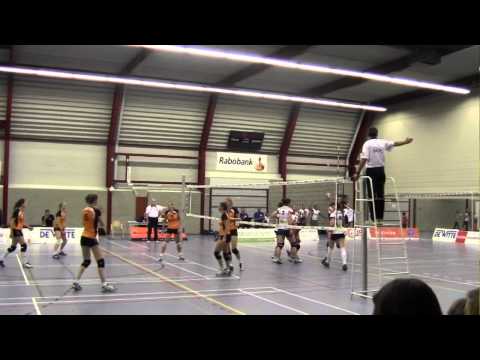 Volleybal Dames 2e div A: Betech Olhaco D1 - Oranje Nassau D1 [05-04-2014]