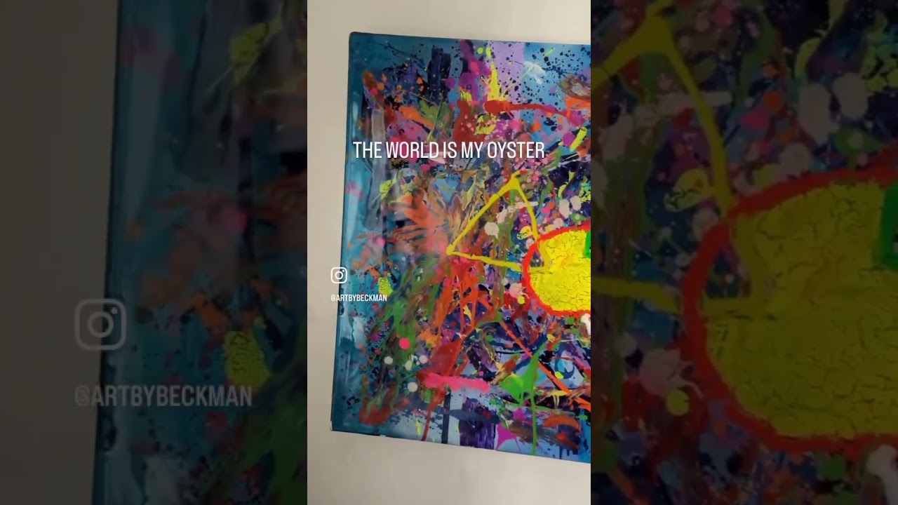 THE WORLD IS MY OYSTER