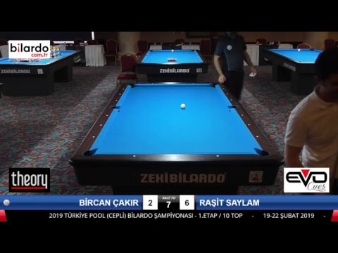 BİRCAN ÇAKIR & RAŞİT SAYLAM Bilardo Maçı - 