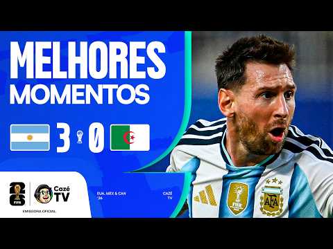 Melhores momentos de Argentina x Argélia