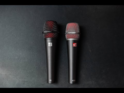 Unboxing sE Electronics V3 and V7X Microphones