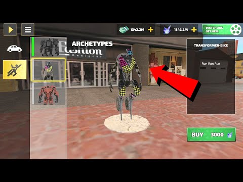 Rope Hero: Vice Town (Transformer Bike New Robot) Rope Hero 5.7 Update Leaks - Android Gameplay HD