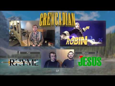 Crewcadian - Cream (Peach) Vs. GenericRhyme (Robin) - Losers Final
