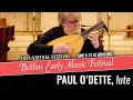 Paul O'Dette plays selections from the Mure of Rowallan's Lute Book, Rowallan Castle, Scotland
