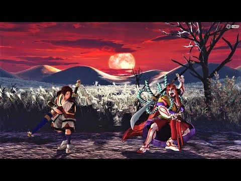 LEVEL 5 Shizumaru Hisame VS Kyoshiro Senryo Samurai Shodown 2019 BATTLE TUTORIAL