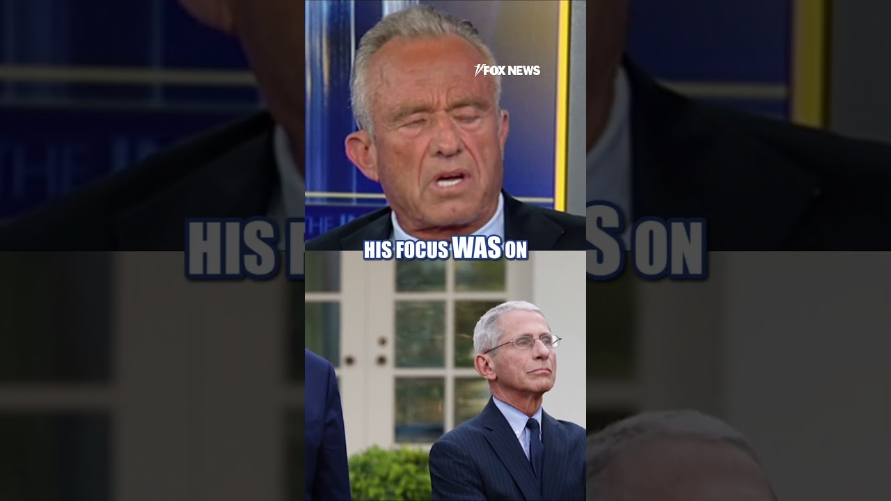 Video: RFK Jr. criticizes Fauci diary entries on fame and media ties