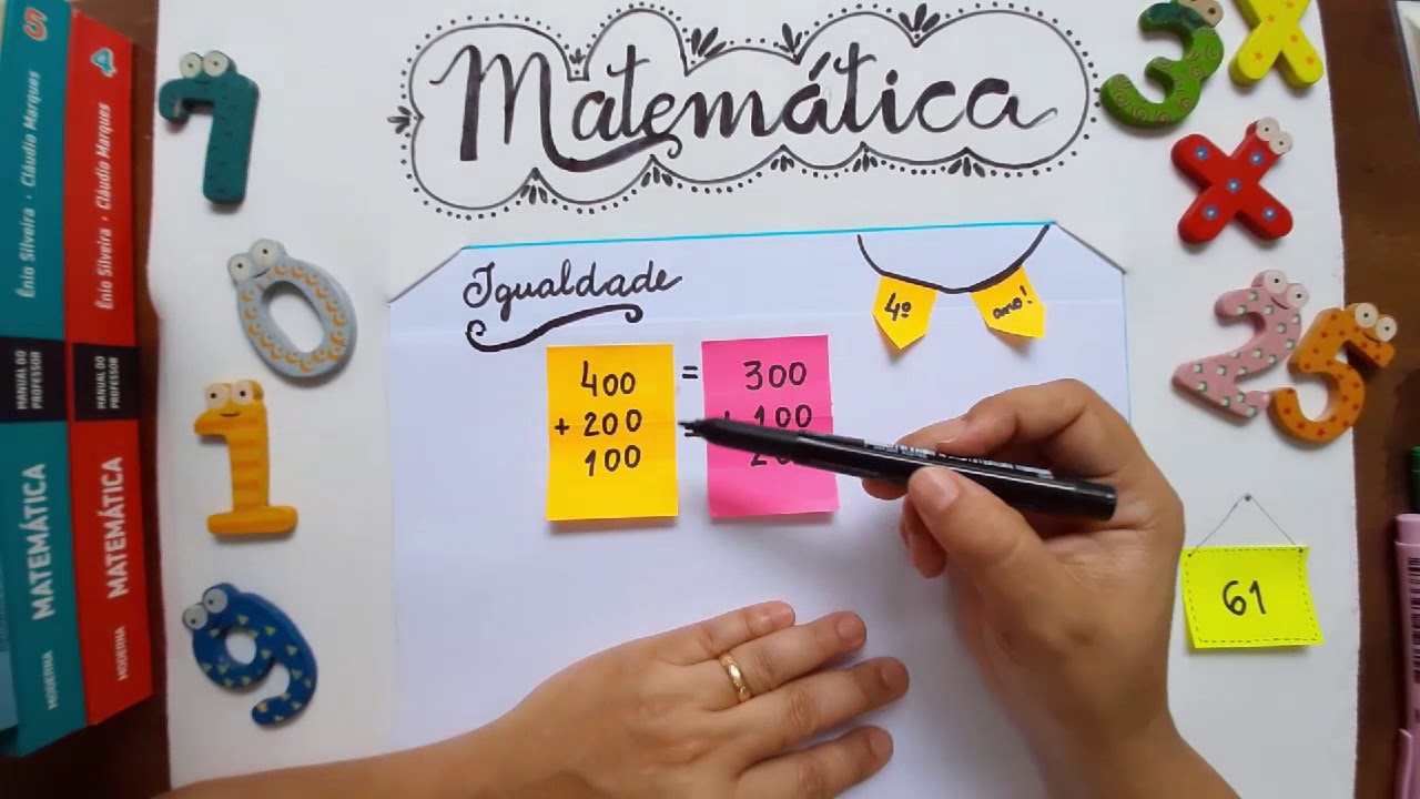 Adição e subtração: operações inversas; Propriedade da igualdade. 4° e 5º anos