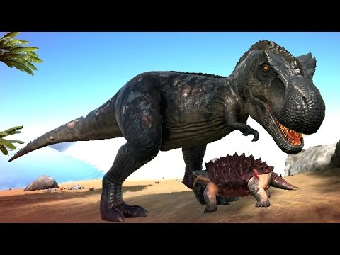 ARK Survival Evolved - Episode 3: Rex Taming! - DioSnow LP