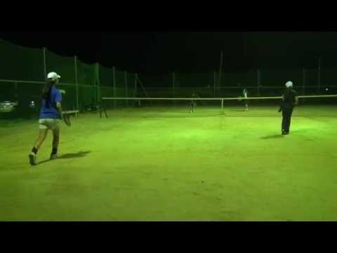 20140616 Angelyna Tatsuko (14) & Christyna Seiko (12) Highlights at INO Tennis in Katsunuma