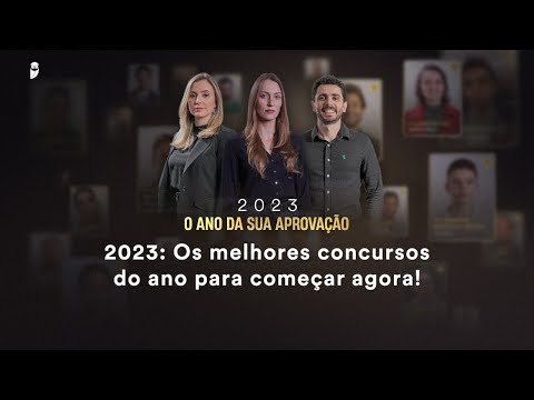 Concursos 2023: Os melhores concursos do ano para começar agora!