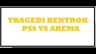 Download lagu TRAGEDI BENTROK PSS VS AREMA mp3 Download lagu TRAGEDI BENTROK PSS VS AREMA mp3