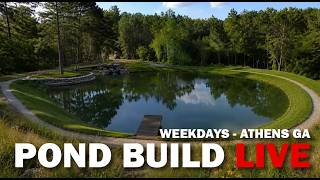 JOMA Construction Pond Build 2026 LIVE live webcam