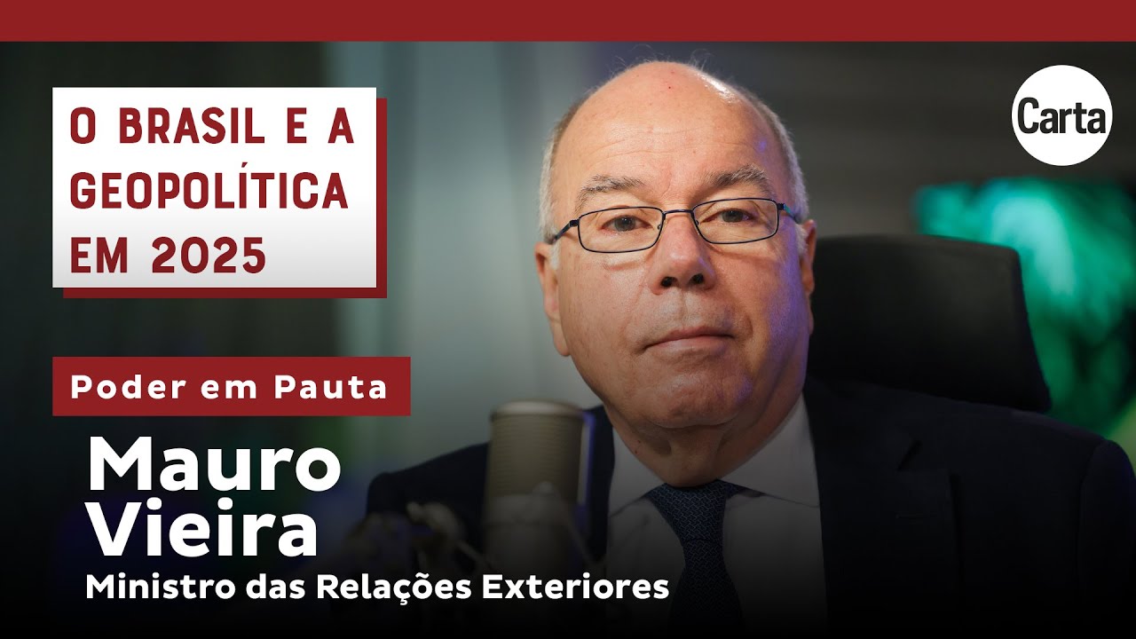 Mauro Vieira: 'Lula e Trump se entenderão bem, porque são nacionalistas' | Poder em Pauta