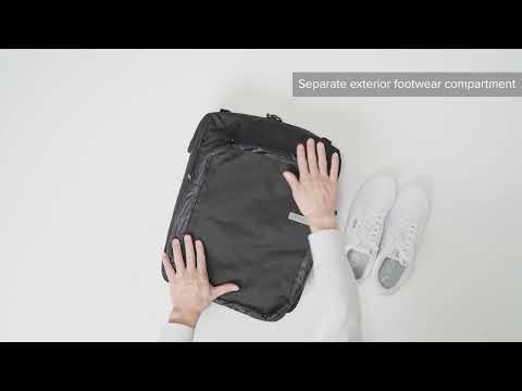 15-16" Work+™ Convertible Daypack - Schwarz - Video 1