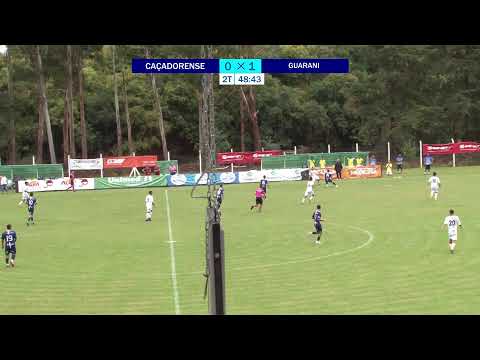 AO VIVO - Campeonato Catarinense Sub 20 - Caçadorense x Guarani