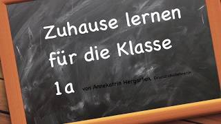 Buchstabeneinführung: Die Umlaute Ä, Ü, Ö