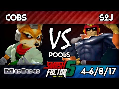 Smash Factor 6 - Cobs (Fox) Vs. Tempo | S2J (C.Falcon) - Melee Pools