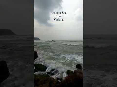 Varkala Beach in Kerala |#shorts #Kerala |@KalaYatra