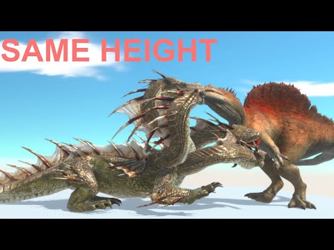 HYDRA vs SAME SIZE EVERY UNIT - Animal Revolt Battle Simulator