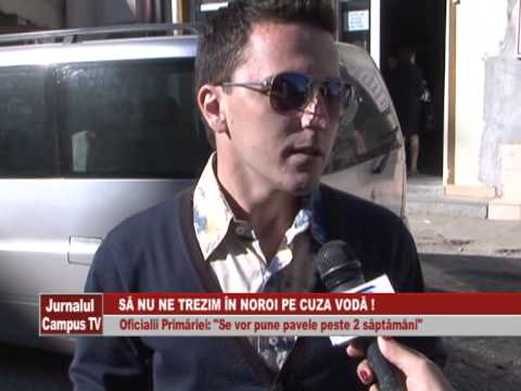 SA NU NE TREZIM IN NOROI PE CUZA VODA