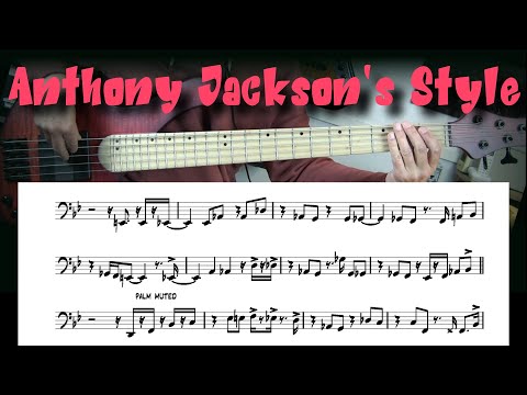 Just Kidding  by Michel Camilo - Anthony Jackson's bass cover  #anthonyjackson #basscover