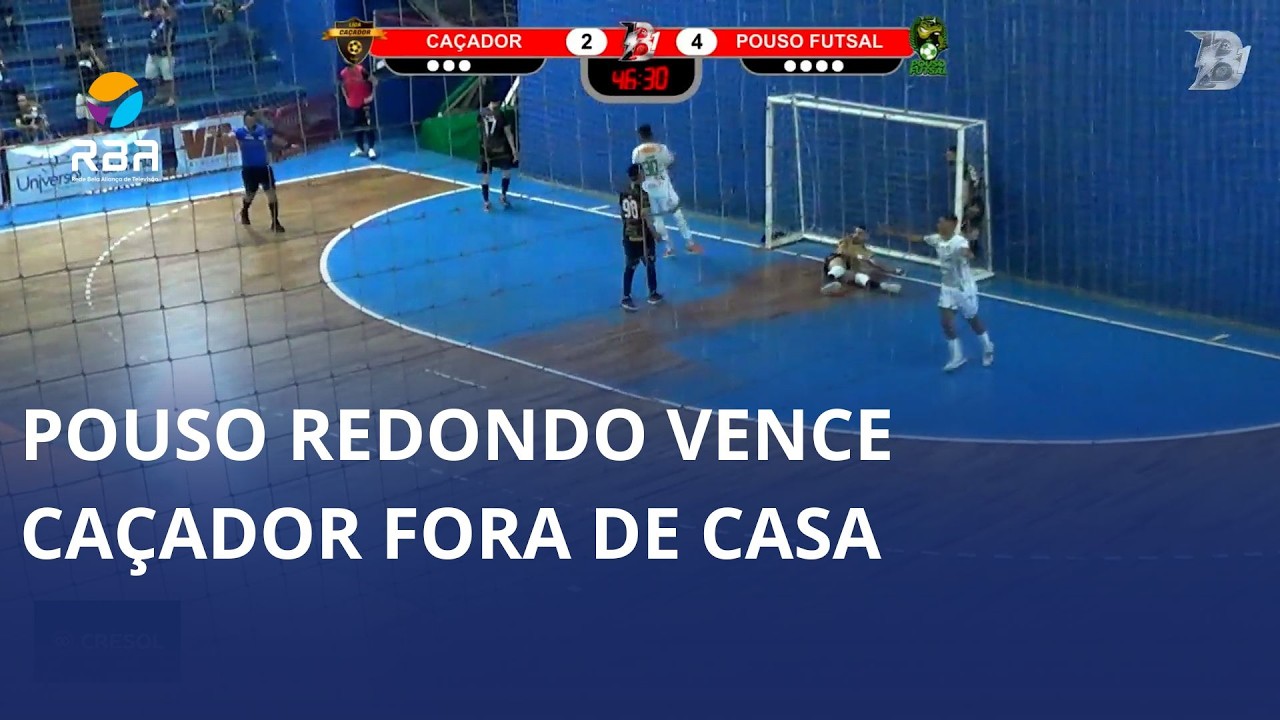 Pouso Redondo vence Caçador fora de casa
